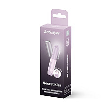 Вакуумний стимулятор Satisfyer Secret Kiss, магнітна технологія 3D Air Pulse, 30 режимів, кришечка