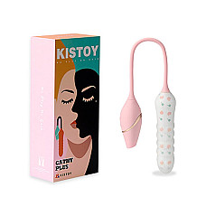Пульсатор с вакуумным стимулятором KISTOY Cathy Plus на гибкой сцепке