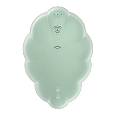 Вакуумний стимулятор з вібрацією Satisfyer Cloud Dancer Mint