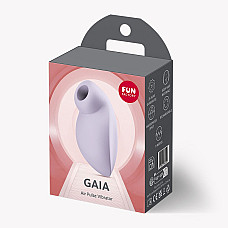 Вакуумний стимулятор Fun Factory Gaia Purple, 11 рівнів вакууму, потужний мотор