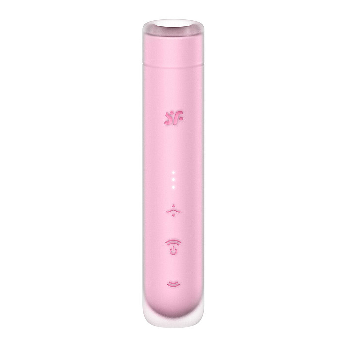 Вакуумный стимулятор Satisfyer First Kiss, технология 3D Air Pulse, 30 режимов, двойной силикон
