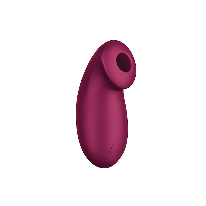 Вакуумний стимулятор Fun Factory Desire Wine Red, 11 режимів роботи, перезаряджуваний