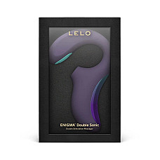 Клиторально-вагинальный звуковой стимулятор LELO Enigma Double Sonic Cyber Purple