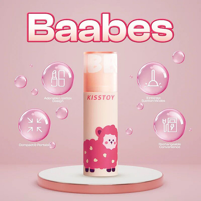 Вакуумний стимулятор KISSTOY Baabes