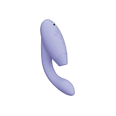 Подвійний вакуумний кліторальний стимулятор Womanizer Duo 2 - Lilac, незалежні мотори
