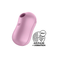 Вакуумный стимулятор с вибрацией Satisfyer Cotton Candy Lilac