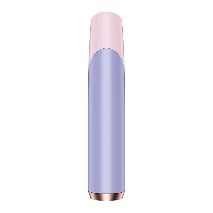 Вакуумный стимулятор Satisfyer Bold Kiss Violet, магнитная технология 3D Air Pulse, 30 режимов работы