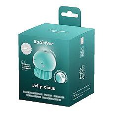 Вакуумный клиторальный стимулятор Satisfyer Jelly-cious Green