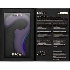 Клиторально-вагинальный звуковой стимулятор LELO Enigma WAVE Cyber Purple, 3 типа стимуляции
