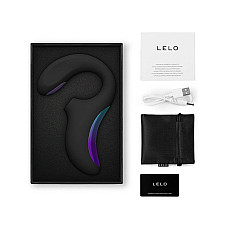 Клиторально-вагинальный звуковой стимулятор LELO Enigma Double Sonic Black
