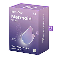Вакуумний кліторальний стимулятор Satisfyer Mermaid Vibes Violet/Pink