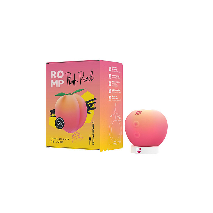 Вакуумний кліторальний стимулятор Romp Pink Peach