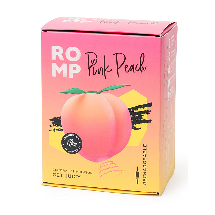 Вакуумний кліторальний стимулятор Romp Pink Peach