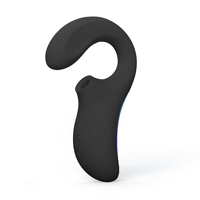 Клиторально-вагинальный звуковой стимулятор LELO Enigma WAVE Black, 3 типа стимуляции