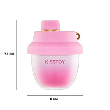 Вакуумный стимулятор-брелок KISSTOY Kiss Pods, 5 уровней интенсивности + Turbo-режим, 2 насадки