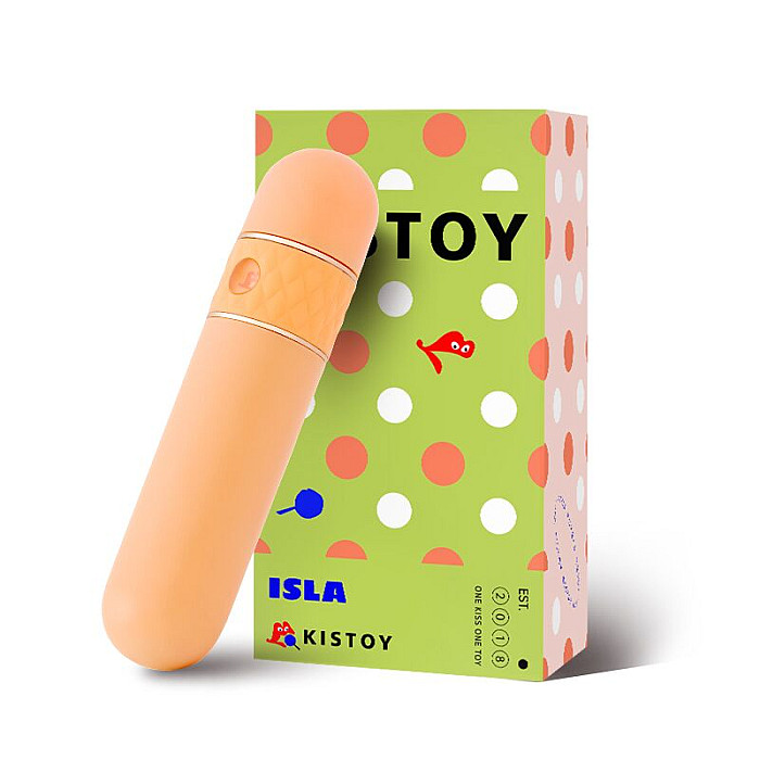 Вакуумный вибратор KISTOY ISLA Orange