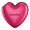Вакуумний стимулятор-серце з вібрацією Satisfyer Cutie Heart Battery Series