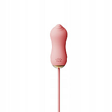 Набір 2в1 Zalo — UNICORN Pink, віброяйце + вакуумний стимулятор