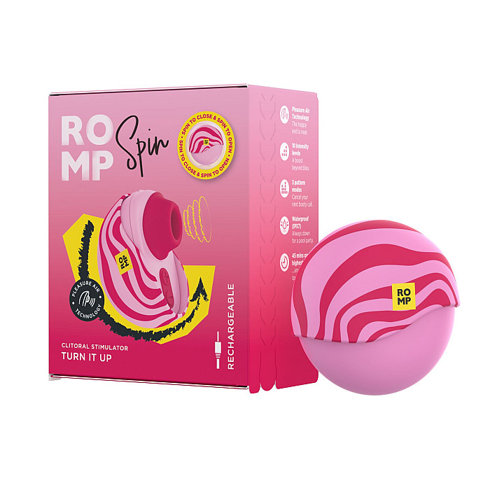Вакуумний кліторальний стимулятор Romp Spin