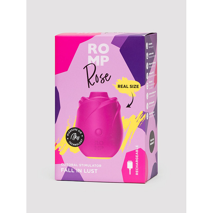 Вакуумний кліторальний стимулятор Romp Rose 2.0