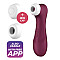 Вакуумний кліторальний стимулятор Satisfyer Pro 2 Generation 3 with Liquid Air Connect App Wіnе Red