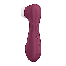 Вакуумный клиторальный стимулятор Satisfyer Pro 2 Generation 3 with Liquid Air Connect App Wine Red