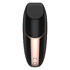 Вакуумный клиторальный стимулятор Satisfyer Love Triangle Black с управлением через интернет