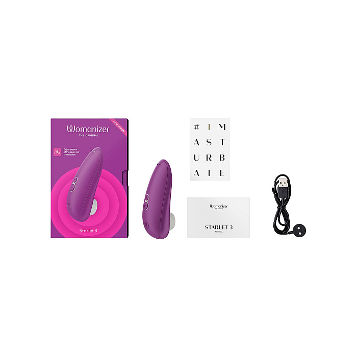 Вакуумный клиторальный стимулятор Womanizer Starlet 3 VIOLET