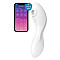 Вакуумный смарт-стимулятор с вибрацией Satisfyer Curvy Trinity 5 (White), управление со смартфона