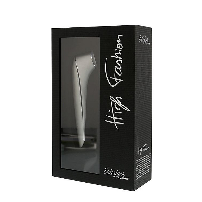 Люксовый вакуумный стимулятор Satisfyer Luxury High Fashion (вручную полированный алюминий)