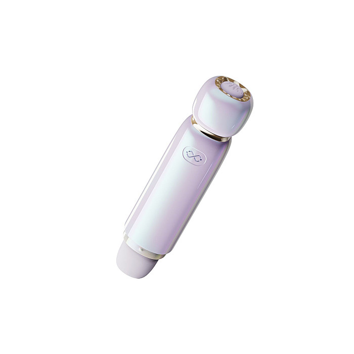 Вакуумный клиторальный стимулятор Zalo Lia Lavender Purple, 3 насадки, 3 режима, разная интенсивность