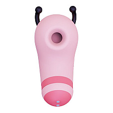 Вакуумный стимулятор с микротоками KISSTOY Beebe Pink, на палец