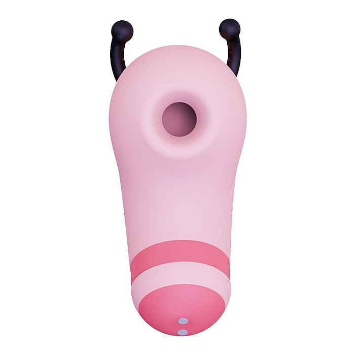 Вакуумный стимулятор с микротоками KISSTOY Beebe Pink, на палец