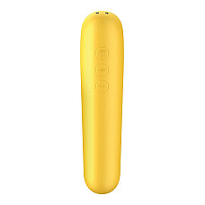 Смарт-вібратор та вакуумний стимулятор 2-в-1 Satisfyer Dual Love Yellow