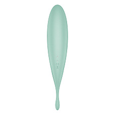 Смарт-вибратор для клитора с вакуумной стимуляцией Satisfyer Twirling Pro+ Mint
