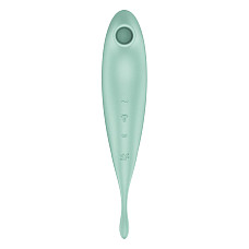 Смарт-вибратор для клитора с вакуумной стимуляцией Satisfyer Twirling Pro+ Mint
