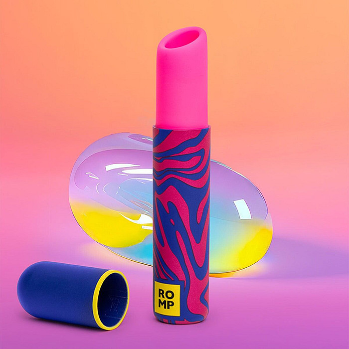 Вакуумный клиторальный стимулятор-помада Romp Lipstick, 7 уровней интенсивности