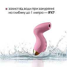 Вакуумный клиторальный стимулятор Svakom Pulse Pure Pale Pink, 5 режимов, 5 интенсивностей в каждом