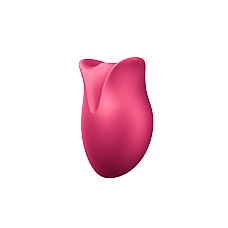 Вакуумний стимулятор Fun Factory Belle Raspberry, 11 режимів роботи, перезаряджуваний