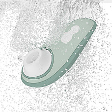 Вакуумный клиторальный стимулятор Womanizer Liberty 2 Sage, 8 режимов, магнитная крышечка