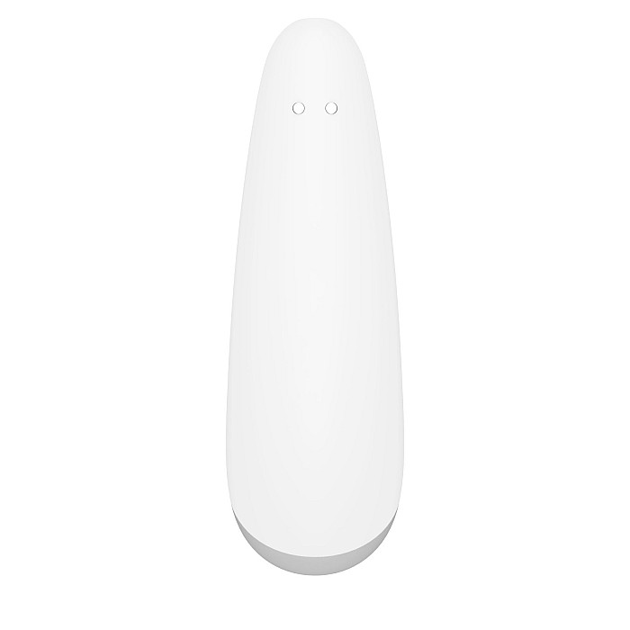 Вакуумний кліторальний стимулятор Satisfyer Curvy 2+ White з керуванням через інтернет