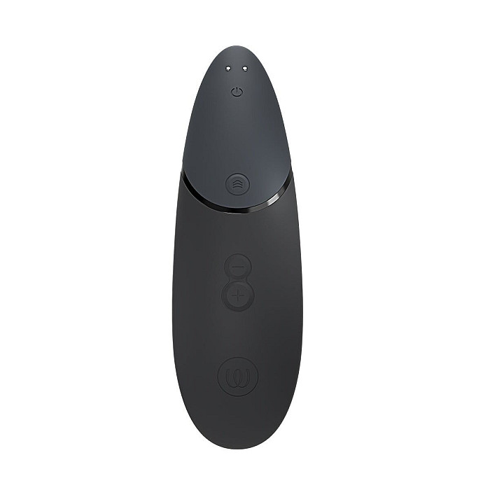 Вакуумный клиторальный стимулятор Womanizer Next Black, 3D Pleasure Air, 14 уровней интенсивности
