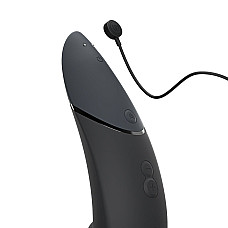Вакуумный клиторальный стимулятор Womanizer Next Black, 3D Pleasure Air, 14 уровней интенсивности