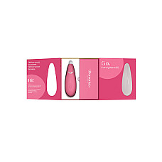 Вакуумный клиторальный стимулятор Womanizer Premium 2 - Raspberry, функции Autopilot и Smart Silence