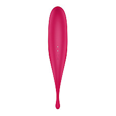 Вибратор для клитора с вакуумной стимуляцией Satisfyer Twirling Pro Red