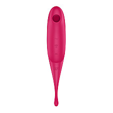 Вибратор для клитора с вакуумной стимуляцией Satisfyer Twirling Pro Red