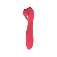 Вакуумный вибратор KISTOY Polly Plus Red