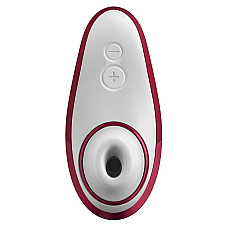 Вакуумный клиторальный стимулятор Womanizer Liberty Red, магнитная крышка, 2 насадки