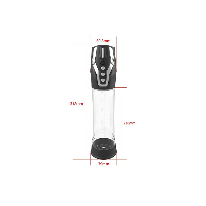 Автоматична вакуумна помпа Men Powerup Passion Pump