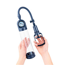 Вакуумная помпа для пениса Boners Penispump With Pressure Gauge
